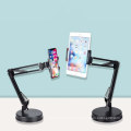 cellular Heavy Round Base Table Stand Arm Phone Tablet Holder